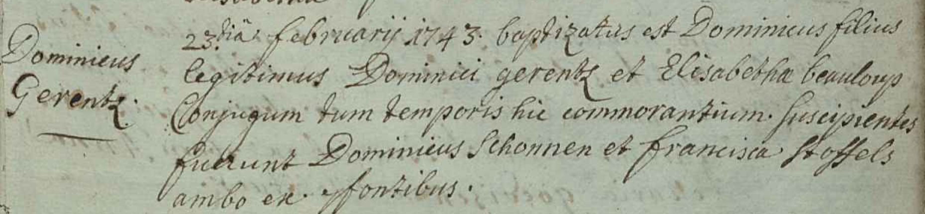 Al Akt — Dominicius GOERENS